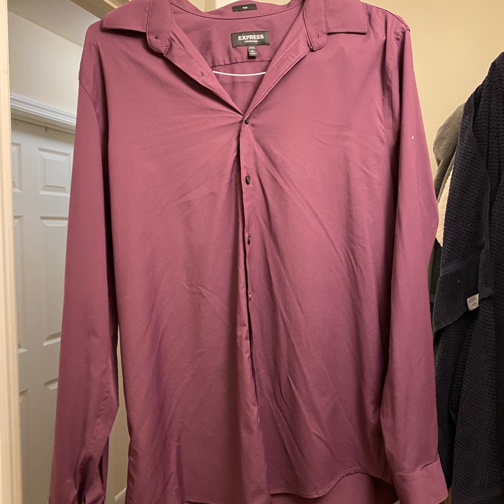 Express men’s button up shirt